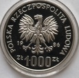 1000zł 1986r - Pomnik - Szpital - Próba 