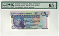 Irlandia 5 Pounds P-83a 2008 Stan PMG 65