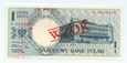 Miasta Polskie, 1 zł 1990 - WZÓR/SPECIMEN A 0000000 - No.0719 stan 1