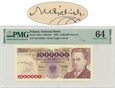1 milion zł 1993 - M - PMG 64 - z autografem A. Heidricha
