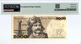 2000 zł 1977 r ser A 3311696 PMG 67 EPQ PIERWSZA SERJA RZADKOŚĆ