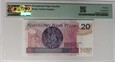 20 zł 2016 r ser BM 0003000 PMG 66 EPQ RADAR