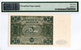 20 zł 1947 r ser D 3291481 PMG 67 EPQ  MAX NOTA