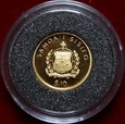 Samoa i Sisifo-Jan Paweł II - 10 dolarów  2005 - 1,24 g Au 999 st.1