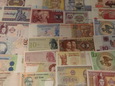 Zestaw 25 Banknotów Świata UNC