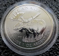 Kanada - Łoś - 2012 - 1 oz Ag 999   st.1