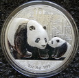 Chiny - Panda - 2011 - 1 oz Ag 999   st.1       