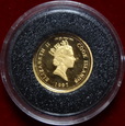 Wyspy Cooka-Diana księżna Walii - 5 dolarów 1997-1,24 g Au 999 st.1