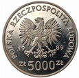 5000 złotych 1989 - Władysław II Jagiełło