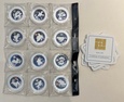 Armenia, Znaki zodiaku, 100 dram (2007-2008), komplet 12 sztuk