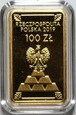 10 sztuk x 100 złotych 2019 - Powrót złota do Polski