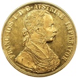 AUSTRIA , 4 dukaty 1915 NB - Au 986, waga 13,96 gram