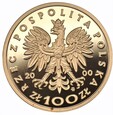 100 złotych 2000 - Jadwiga - Au 900, 8 gram