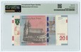 20 złotych 2015 - 1050 rocznica Chrztu Polski PMG 66 EPQ 