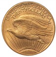 USA - 20 dolarów 1922 - GCN AU58 - Saint Gaudens
