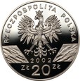 20 złotych 2002 - Żółw Błotny 