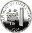 SIERRA LEONE - 10 dolarów 2009 - Sanktuarium Fatimskie