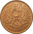 20 złotych 1925 - Bolesław Chrobry - Au 900, 6,45 g. 