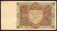 50 złotych 1929 - Ser. B.G. - rzadsza seria -