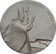 Jan Paweł II, Warszawa czerwiec 1991, medal Ag 999, 