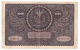 1000 marek polskich 1919 r.Ser. X, num. siedmiocyfrowa.