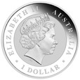 AUSTRALIA: 1 dolar 2018 EMU, 1 Oz Ag 999