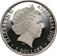AUSTRALIA: 5 dolarów 2000 - Sydney 2000
