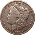 USA: Morgan, 1 dolar 1891 (O) mennica Nowy Orlean