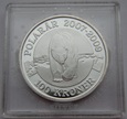 DANIA: 100 koron 2007 r. Niedźwiedź Polarny. Fabulous 12