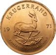 Krugerrand 1971 -  Au 917 - 33,93 g. Uncja złota