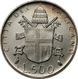 WATYKAN: 500 lirów 1980 - Jan Paweł II