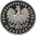100 000 złotych 1990 - Józef Piłsudski - Mały Tryptyk - NGC PF68