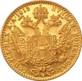 AUSTRIA: Dukat 1915 rok. Złoto 986, 3,49 g