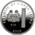 SIERRA LEONE - 10 dolarów 2009 - Częstochowa Jasna Góra