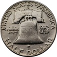 USA: - 1/2 dolara 1953 - D -Franklin