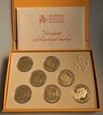 Kolekcja Królewska - 7 sztuk srebrnych numizmatów
