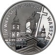 20 złotych 1996 - IV wiek stołeczności Warszawy