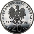 20 złotych 1996 - IV wiek stołeczności Warszawy