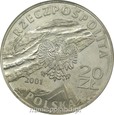 20 złotych 2001 rok. Kopalnia Soli w Wieliczce