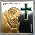 MARIANY: 5 dolarów 2005, Ag 925, 31,1 g. Jan Paweł II