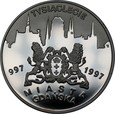 20 złotych 1996 - Tysiąclecie miasta Gdańsk