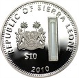 SIERRA LEONE - 10 dolarów 2010 - Bazylika Św. Piotra