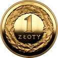 1 złoty 2018 - 100 r. odzyskania przez Polskę Niepodległości 