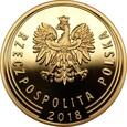 1 złoty 2018 - 100 r. odzyskania przez Polskę Niepodległości 