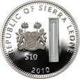 SIERRA LEONE - 10 dolarów 2010 - Kaplica Łask