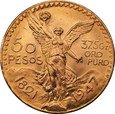MEKSYK - 50 pesos 1947 - Au 900, 41,70 gram