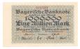 MONACHIUM: 1 000 000 marek 1923