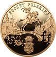 200 złotych 2008 - 450 lat Poczty Polskiej