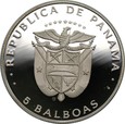 PANAMA: 5 balboas 1982 - Espana 82