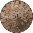 AUSTRIA: 50 szylingów 1974 